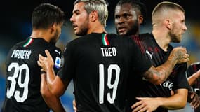Théo Hernandez, buteur avec l'AC Milan
