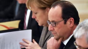 Angela Merkel et François Hollande se rendent à Moscou pour tenter de mettre un terme à la crise ukrainienne (photo d'illustration).