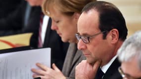 Angela Merkel et François Hollande se rendent à Moscou pour tenter de mettre un terme à la crise ukrainienne (photo d'illustration).