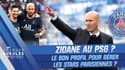 Zidane proche du PSG : Le bon profil pour gérer les stars parisiennes ? (GG du Sport) 
