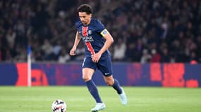 Marquinhos lors de PSG-Nice, le 25 avril 2025.