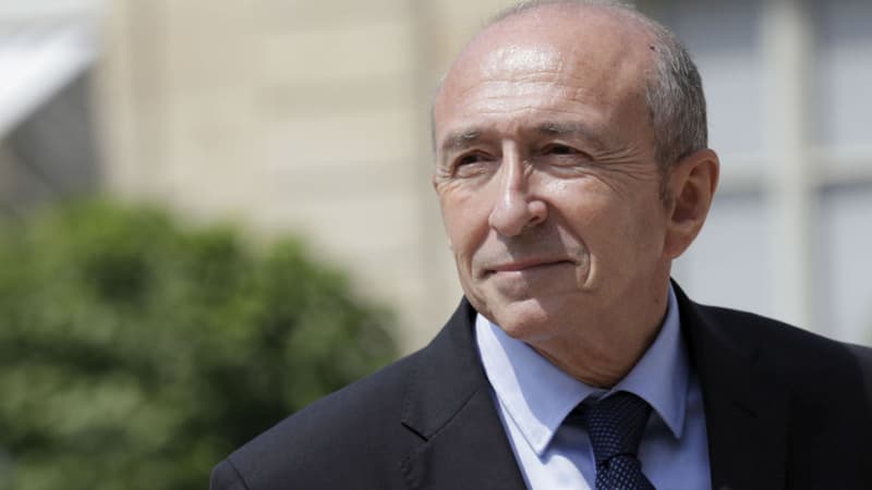 Le ministre de l'Intérieur Gérard Collomb. 