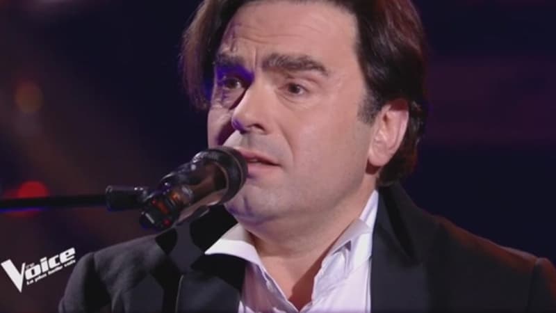 Frédéric Longbois, candidat à "The Voice" sur TF1, le 3 février 2018. 