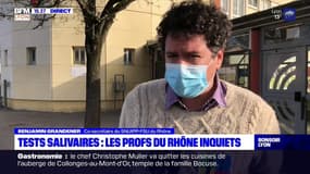 Tests salivaires : les professeurs du Rhône inquiets