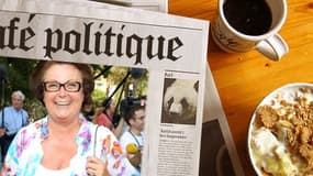 La présidente du Parti chrétien démocrate Christine Boutin