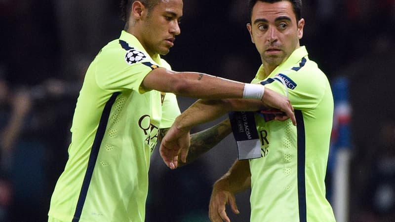 Neymar et Xavi