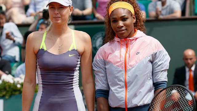 Sharapova et S. Williams en 2013
