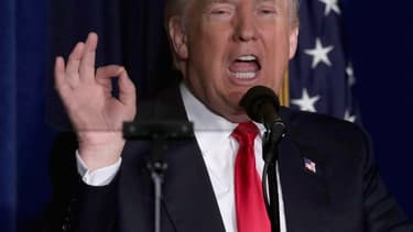 Le candidat républicain Donald Trump