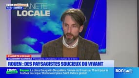 Planète locale du mercredi 2 avril - Rouen : des paysagistes soucieux du vivant