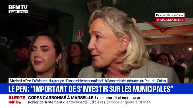 Présidentielle: "Le Rassemblement national est en situation de gagner", affirme Marine Le Pen