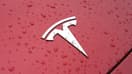 Le logo Tesla sur la Model 3 "améliorée".