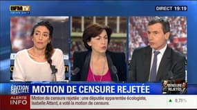 19H Ruth Elkrief: Edition spéciale Rejet de la motion de censure: Les commentaires de Thierry Arnaud et Anna Cabana - 19/02