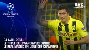 24 avril 2013... Le quadruplé de Lewandowski contre le Real Madrid en Ligue des champions