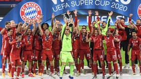La joie des joueurs du Bayern