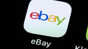 L'application eBay sur l'écran d'un smartphone, le 8 mai 2024 en Allemagne (photo d'illustration).