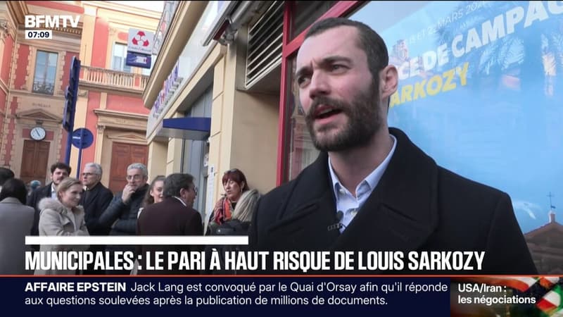 Municipales à Menton: le parachutage de Louis Sarkozy, symbole de la désunion de la droite