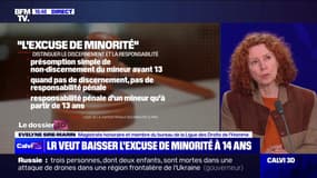 Excuse de minorité: "On a les instruments pour mettre des mineurs en prison" explique Evelyne Sire-Marin, magistrate honoraire