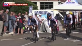 Top départ du Tour Alsace avec le contre-la-montre