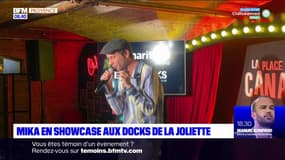 Marseille: Mika en showcase aux docks de la Joliette
