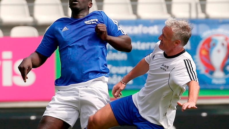 Lilian Thuram et Didier Deschamps