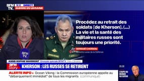 Ukraine: le ministre de la Défense russe, Sergueï Choïgou, a ordonné le retrait de Kherson