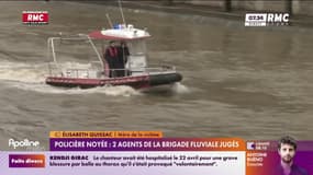 Policière noyée : 2 agents de la brigade fluviale jugés