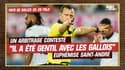 Coupe du monde : "L'arbitre a été gentil avec les Gallois contre les Fidjis" remaque Saint-André  