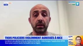 Nice: trois policiers violemment agressés par un homme