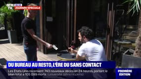 Du bureau au resto, comment le "sans contact" s'est démocratisé