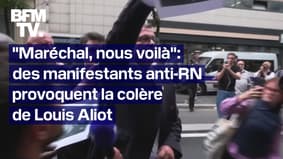  "Maréchal, nous voilà": un orchestre joue cette chanson devant le siège du RN et provoque la colère de Louis Aliot 