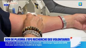 Don de plasma : l'EFS recherche toujours des volontaires