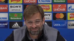 Jürgen Klopp  en conférence de presse
