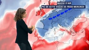 Une masse d'air froid venue du nord-est de l'Europe explique la descente inhabituelle des températures.