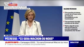 Valérie Pécresse: "Je veux que nous soyons souverains dans le monde, ni vassaux des États-Unis, ni otage de la Turquie, ni comptoir de la Chine"