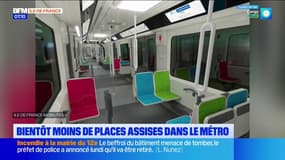 Il y aura moins de places assises dans le nouveau métro, le MF19
