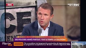 Le Bars : "Partout où il y a du public, des policiers devraient pouvoir entrer avec leur arme"