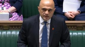 Le ministre de la Santé britannique Sajid David le 8 novembre 2021 