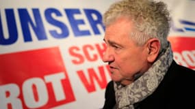 Andreas Mölzer, ex-tête de liste pour les élections européennes du parti d'extrême droite autrichien FPÖ.