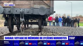 Hauts-de-France: une centaine de lycéens en visite au camp de concentration d'Auschwitz