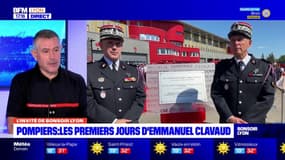 "Une période dense" pour Emmanuel Clavaud, le nouveau patron des pompiers du Rhône