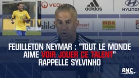 Feuilleton Neymar : "Tout le monde aime voir jouer ce talent" rappelle Sylvinho, coach de l'OL