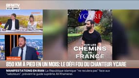 Le chanteur Ycare prévoit de faire 850km à pied en un mois pour faire des concerts en Vendée 