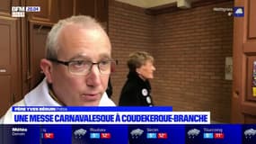 Une messe carnavalesque à Coudekerque-Branche