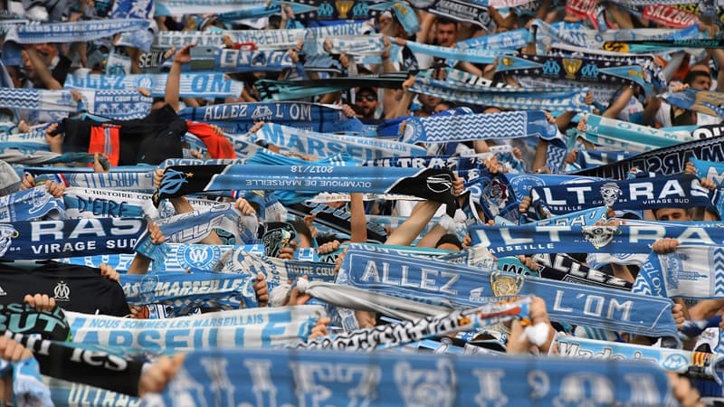 Des supporters marseillais