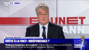 Droit de retrait à la SNCF: pour Jean-Paul Delevoye, "quand on n'a pas obtenu satisfaction, ce n'est pas forcément par le rapport de force qu'on doit inverser l'ordre des choses"