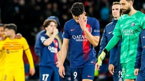 Gonçalo Ramos avec le PSG, à Paris le 10 avril 2024
