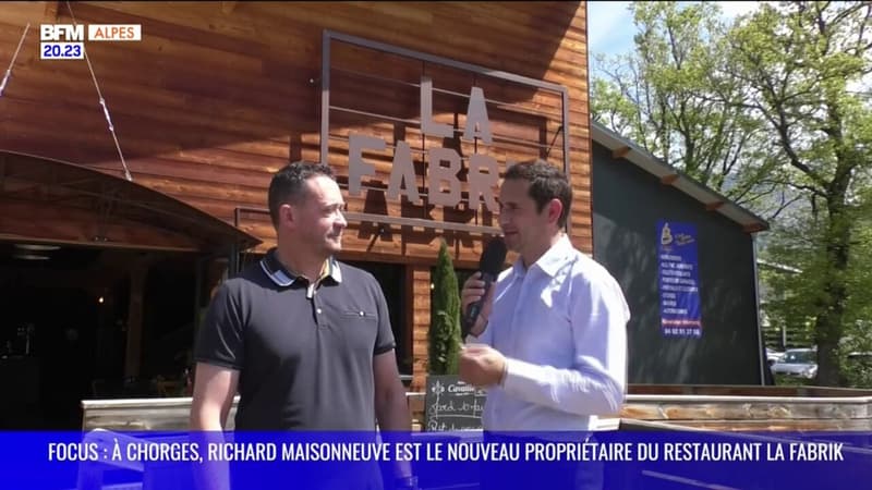 FOCUS : à Chorges, Richard Maisonneuve est le nouveau propriétaire du restaurant La Fabrik