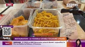 Restauration: la vaisselle jetable toujours utilisée 
