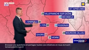 Météo Rhône: un lundi ensoleillé malgré un léger voile nuageux, 30°C à Lyon
