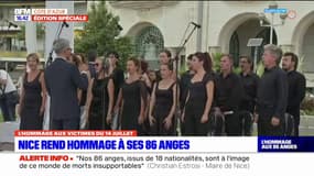 Attentat de Nice: la Marseillaise interprétée sur la Promenade des Anglais